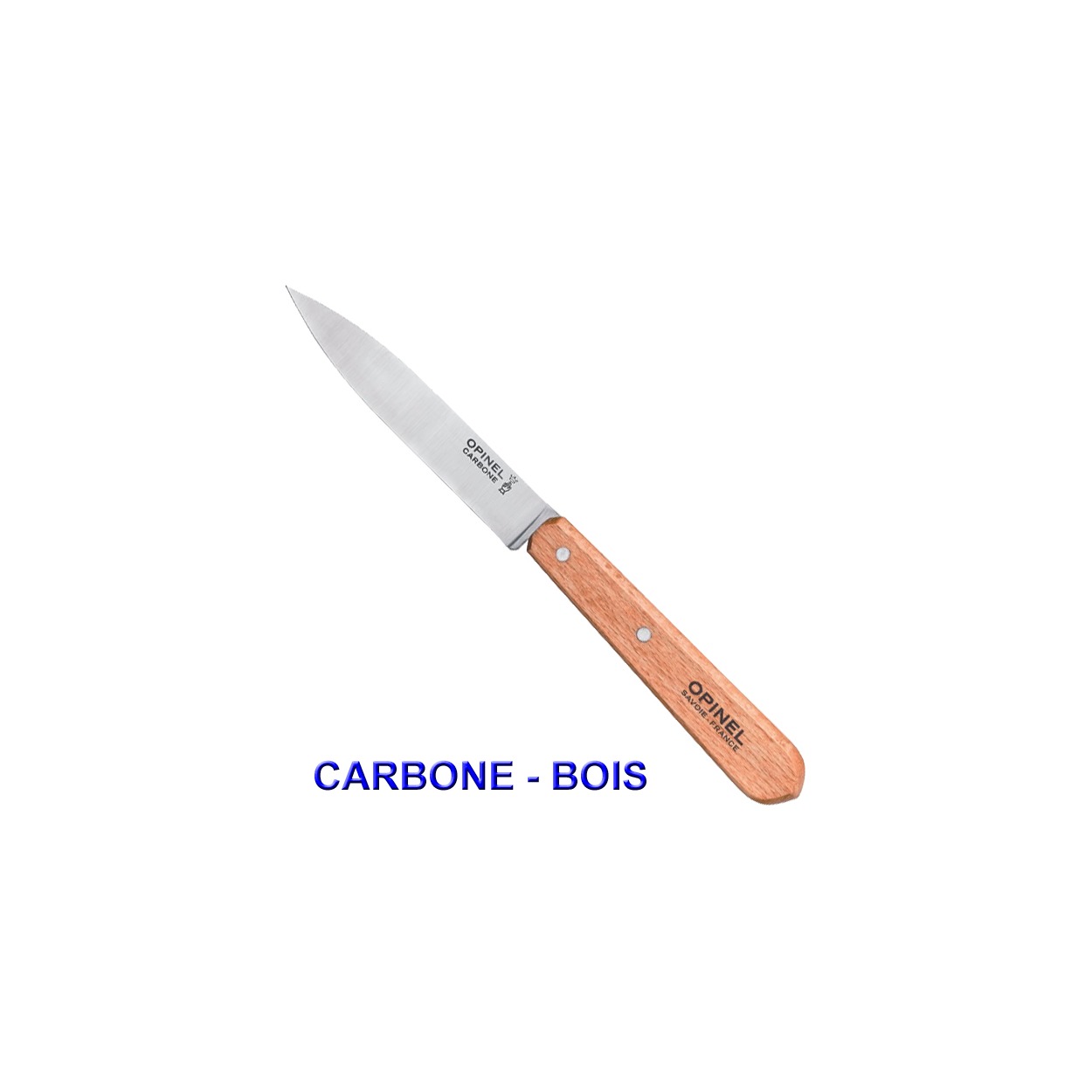 PrixCanon : Opinel - Couteau Office N112 Lame Lisse Inox / Carbone Pointe  Milieu - 1381-94x