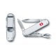 VICTORINOX - Couteau Suisse Money Clip Alox Lisse Gris 5 Fonctions - 0.6540.16