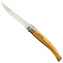OPINEL LUXE N°10 L'EFFILE MANCHE OLIVIER 12CM