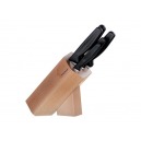 Victorinox - Bloc Cuisine 5 Pieces Noir | 5.1183.51