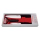 COFFRET CERAMIQUE TOP QUALITE TB COUTEAUX 10CM + 15CM + EPLUCHEUR +ETUIS