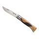Opinel - Couteau Luxe Chaperon N8 Marqueterie Lame Inox Poli - 11399