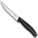 Victorinox - Couteau &Agrave; Steak Lame Lisse 12cm SwissClassic Noir - 6.7903.12