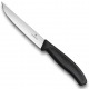 Victorinox - Couteau À Steak Lame Lisse 12cm SwissClassic Noir - 6.7903